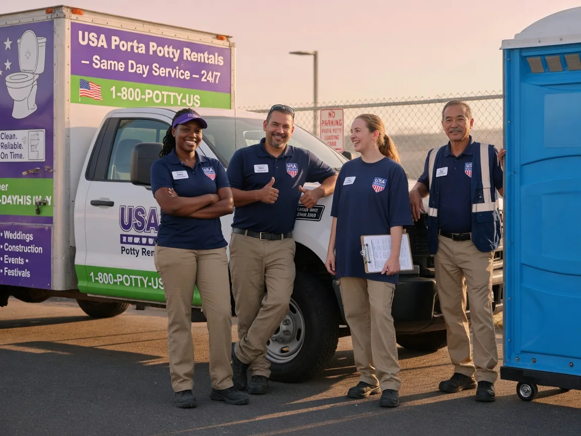 Porta Potty Rental company in Mineral, IL