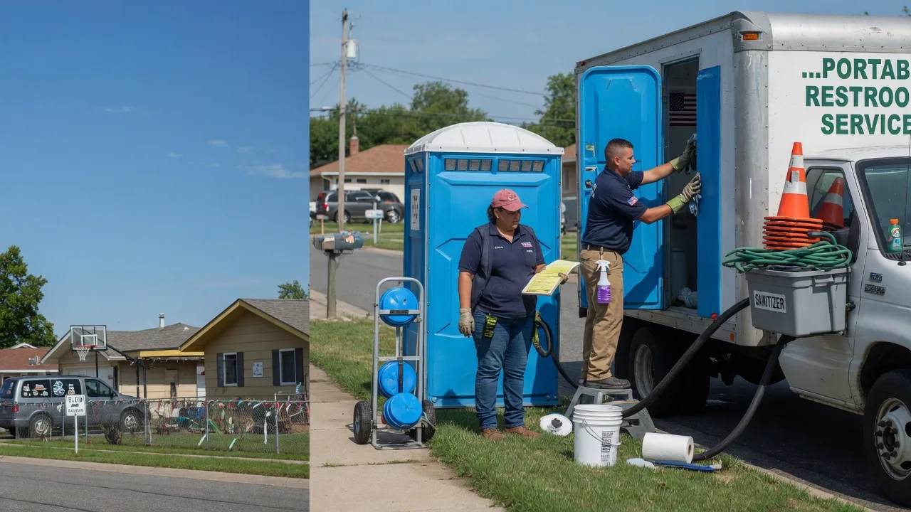 Portable Toilet Rental in Mineral, IL near me